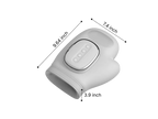 Henvii 3-in-1 hand massager in use — heat, compression and massage for arthritis and carpal tunnel